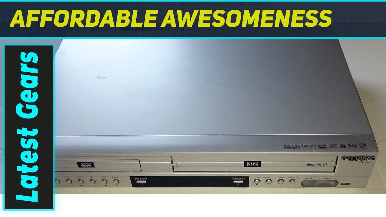 GoVideo DV2140: The Smartest Way to Play All Your Movies & Tapes