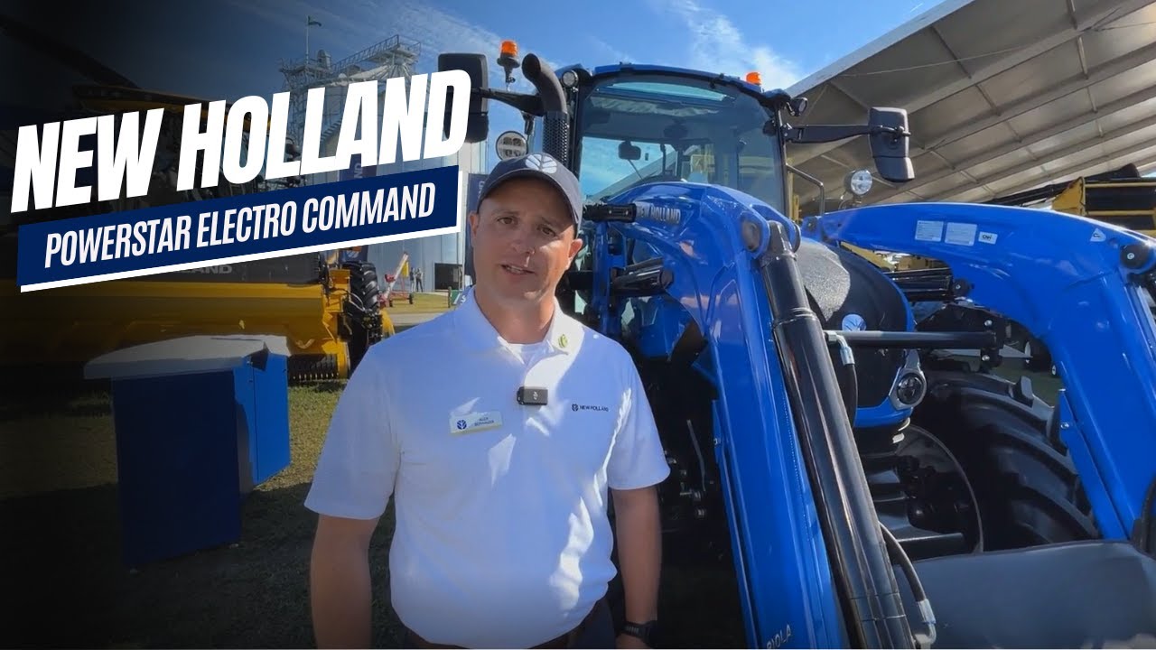 NEW PowerStar Electro Command Tractor from New Holland