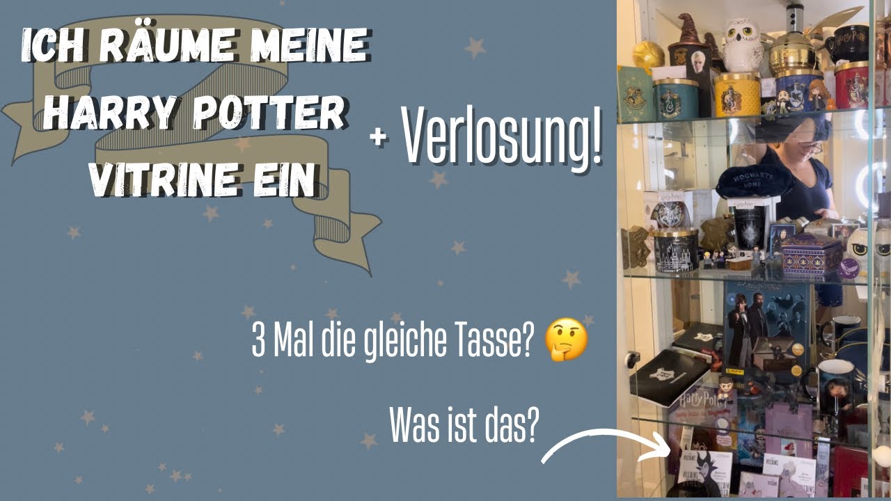 Meine Harry Potter Sammlung ✨ | Verlosung 🤩 | Villains 😈 | Warum ich 3 gleiche Tassen habe 😒