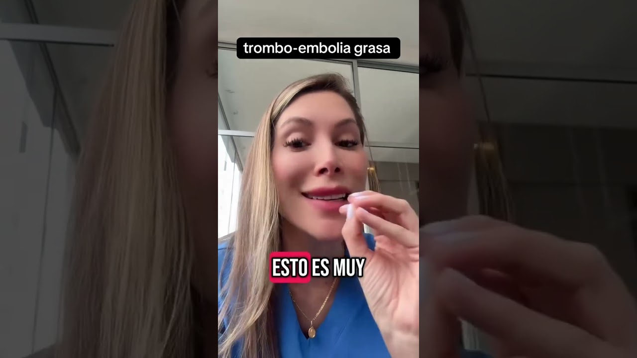 Embolia grasa#plasticsurgery #cirugiaplasticasegura #youtubeshorts #mujeres #cirugiasplasticas