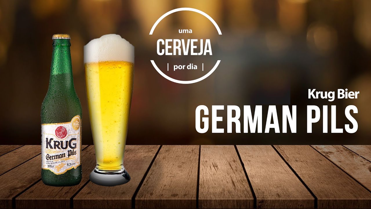 German Pils | Krug Bier | Uma Cerveja Por Dia #0594