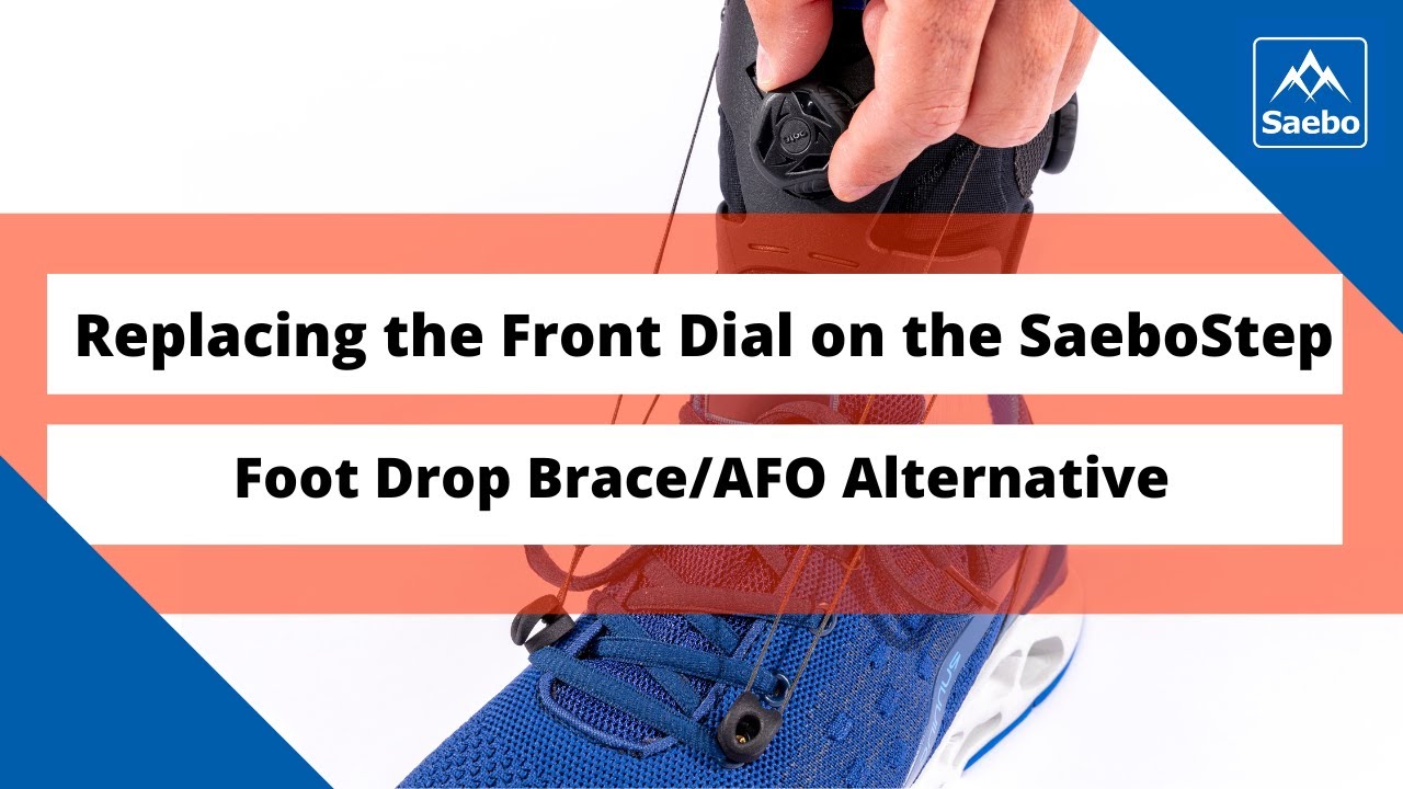 Replacing the Front Dial on the SaeboStep Foot Drop Brace/AFO Alternative