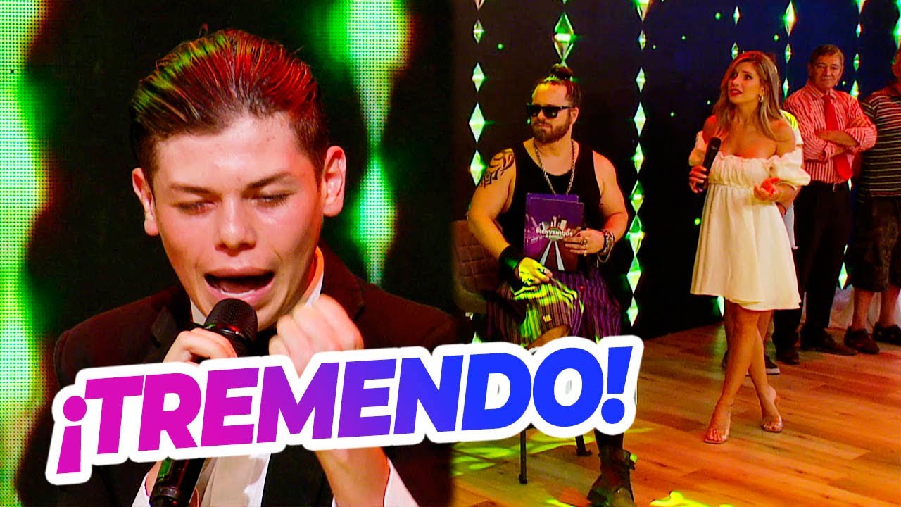 El abuelo lo hizo fan de Sandro y nadie pudo creer su interpretación con solo 16 años