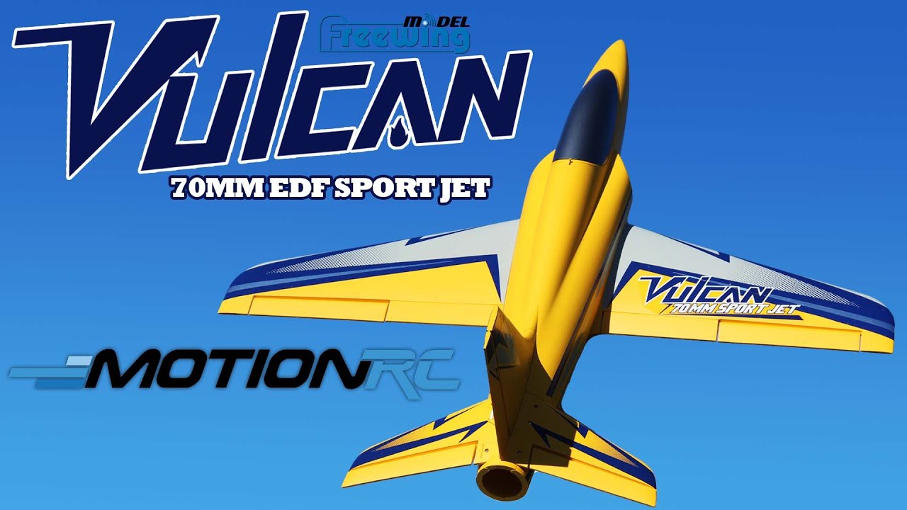 SHIPPING NOW! Freewing 70mm Vulcan EDF Sport Jet - Motion RC