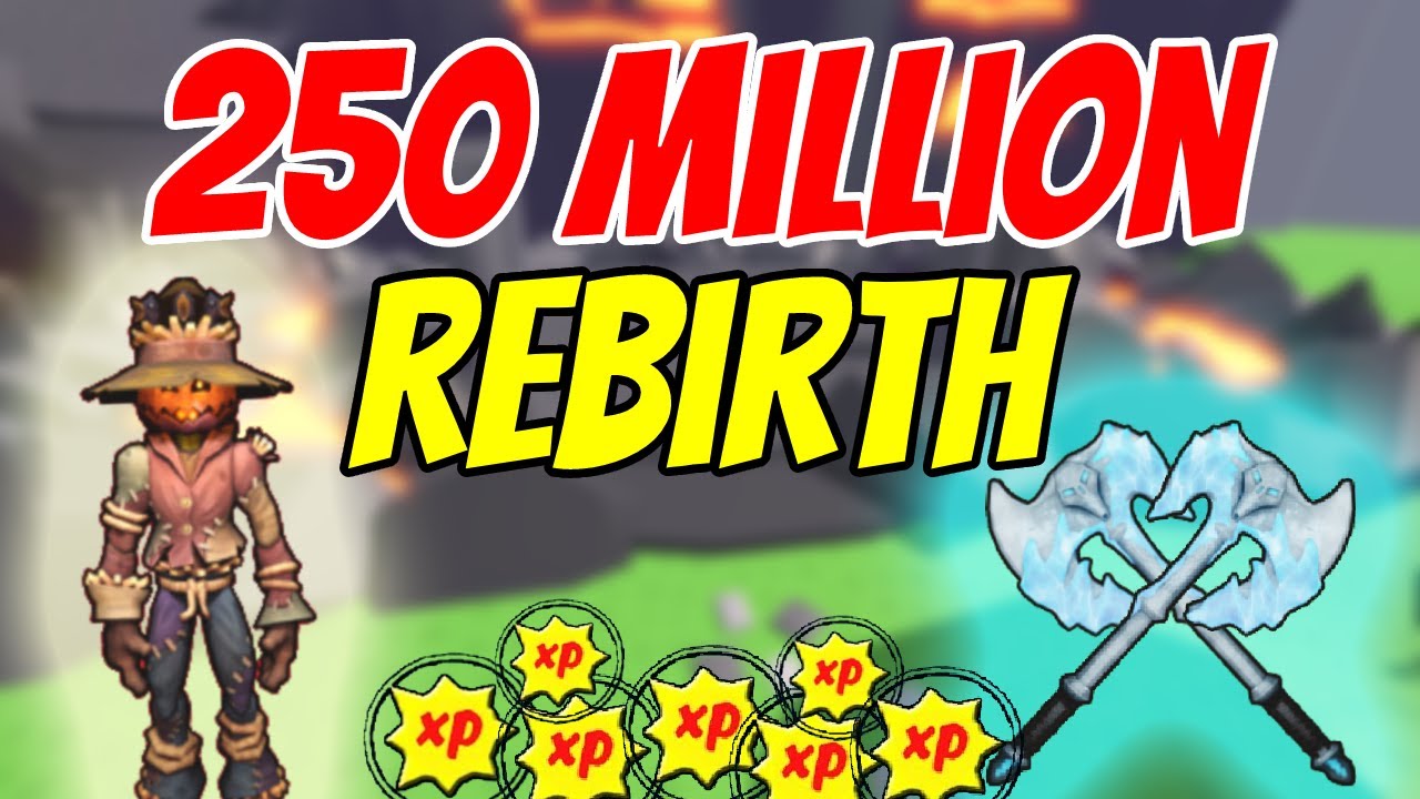 LEVEL 250 MILLION REBIRTH | 1 TRILLION SOUL GEMS | Roblox Giant Simulator