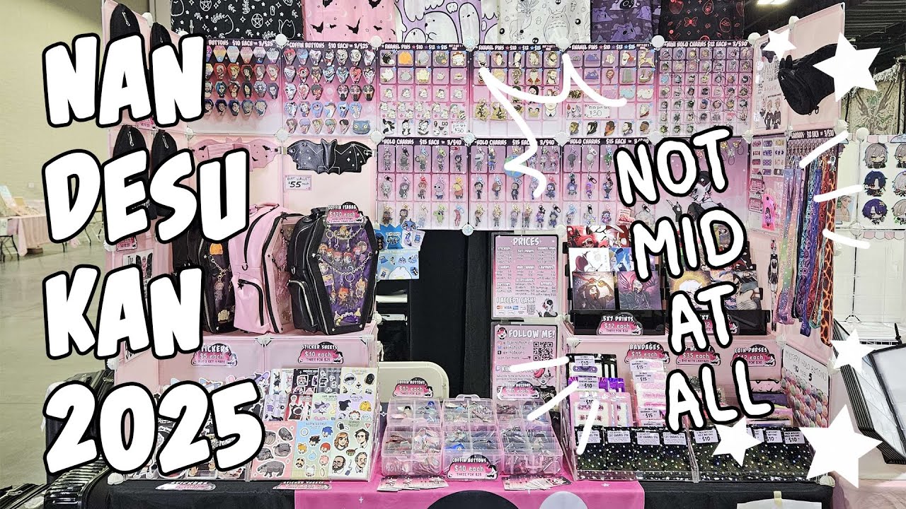 ARTIST ALLEY VLOG 016 ☆ Nan Desu Kan 2025