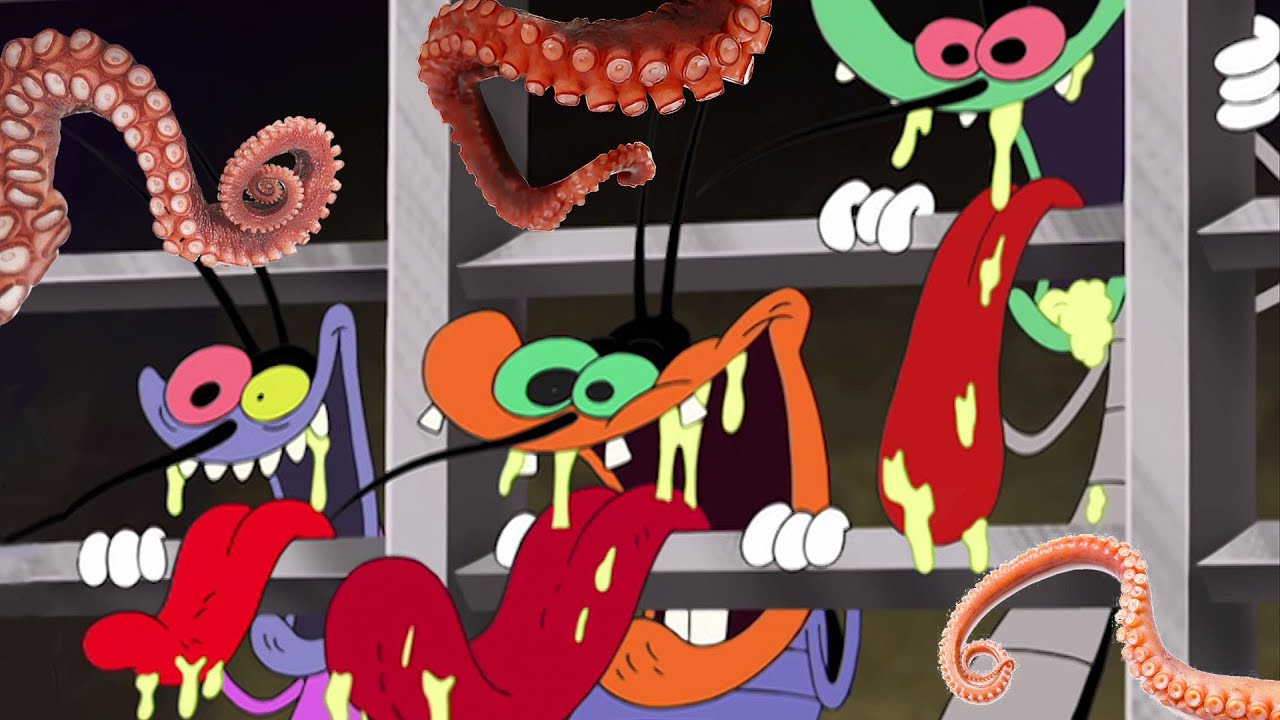 हिंदी Oggy and the Cockroaches 🐙 नया ऑक्टोपस 🐙 Hindi Cartoons for Kids
