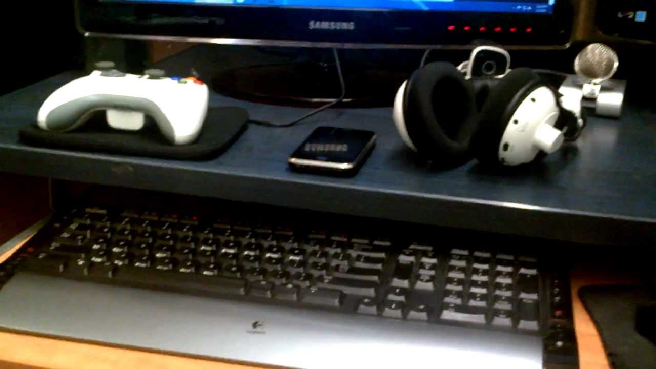 Dorm Room Gaming Setup