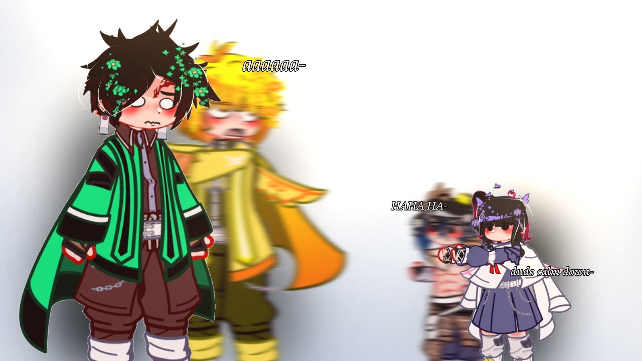 kamaboko squad turns plush and interact with others! // KNY/DS // Gacha Nebula ! // Og? // lazy-