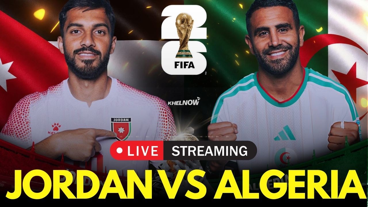 FIFA World Cup 2026 Live | Jordan vs Algeria Live Score Updates | Jordan vs Algeria Live Match