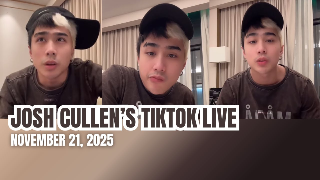 SB19 Josh Full TikTok Live | November 21, 2025