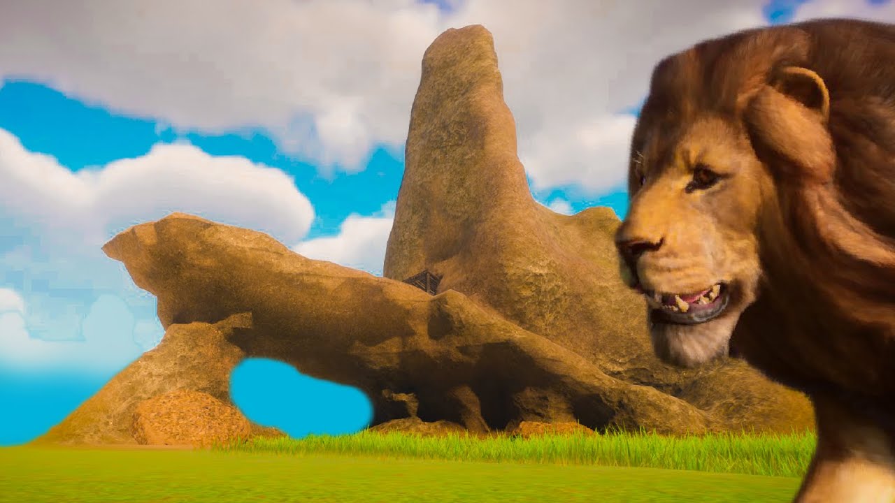 I Made Pride Rock from Lion King in Planet Zoo