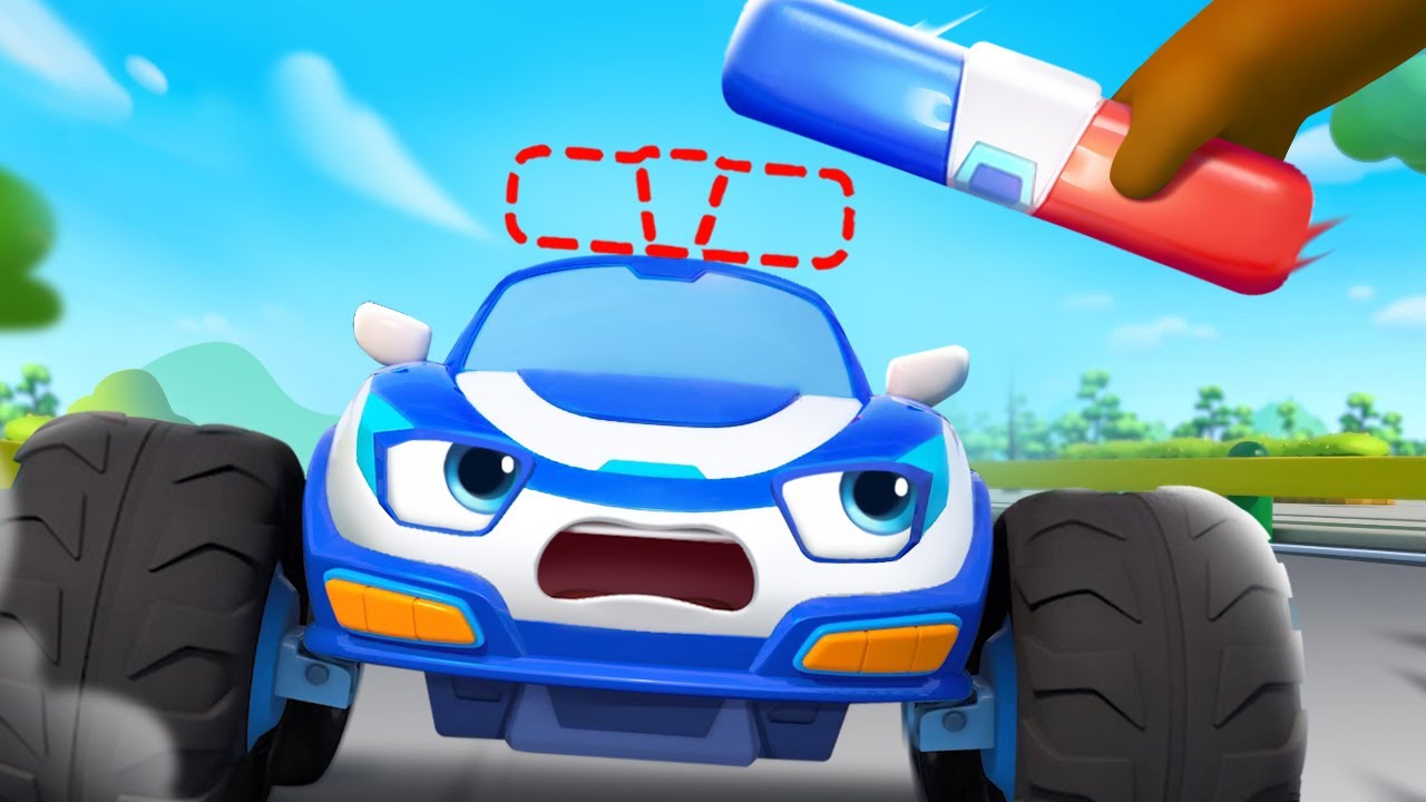 ぼくのパトランプを返してくれ！ | はたらく車 | 赤ちゃんが喜ぶ歌 | 子供の歌 | 童謡 | アニメ | 動画 | ベビーバス| BabyBus