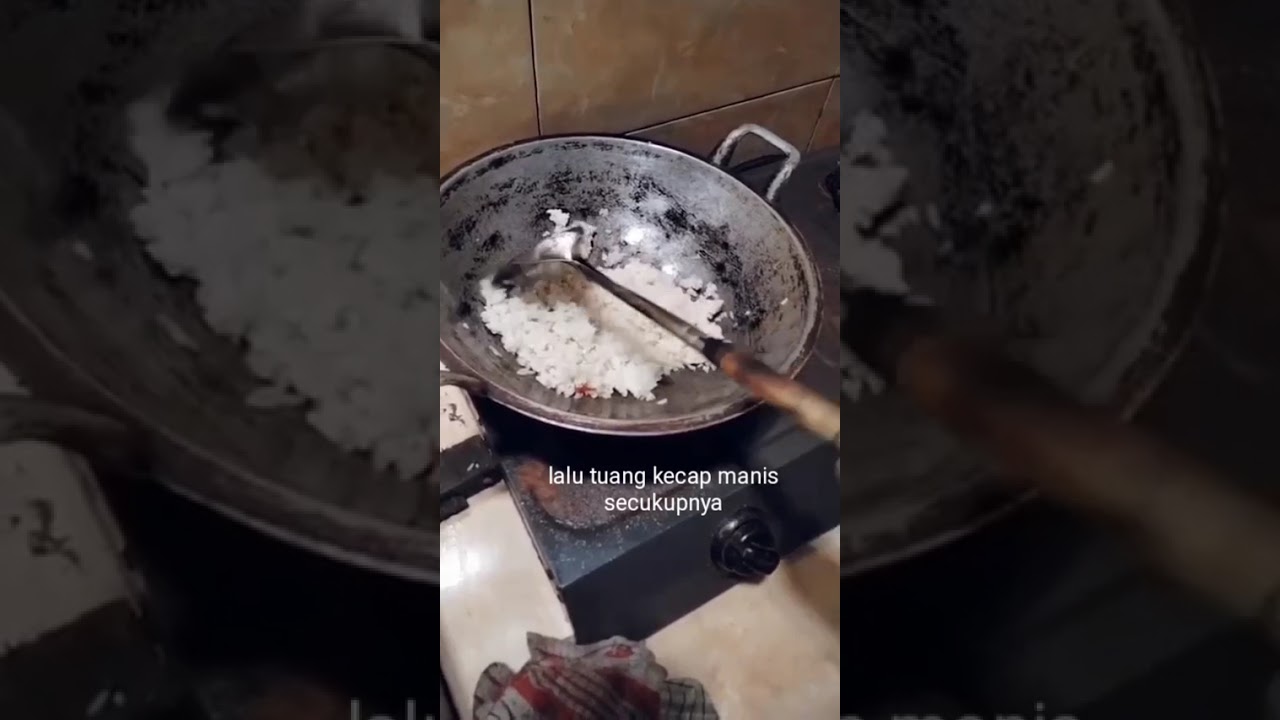 Tugas bahasa Indonesia: Tutorial cara membuat Nasi Goreng.