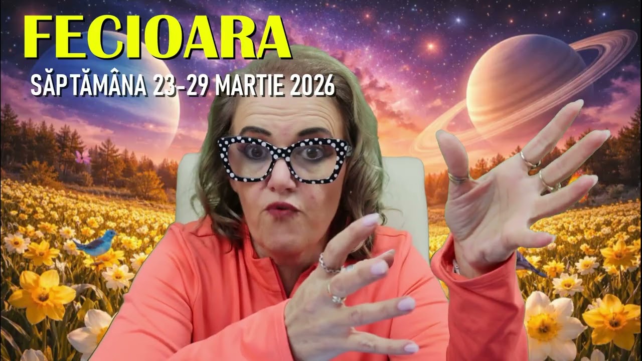 FECIOARA in saptamana 23-29.03.2026🟠 HOROSCOP ACVARIA