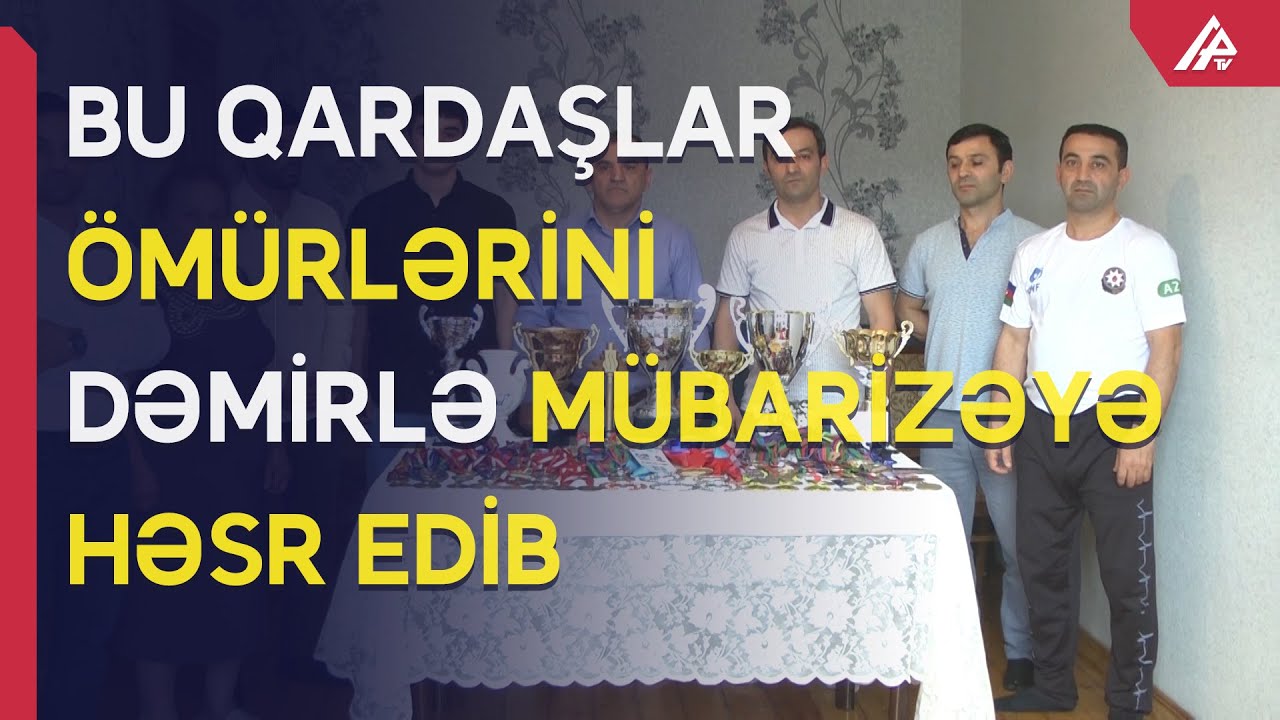 Azərbaycanın ən böyük idmançı ailəsi ilə reportaj - APA TV