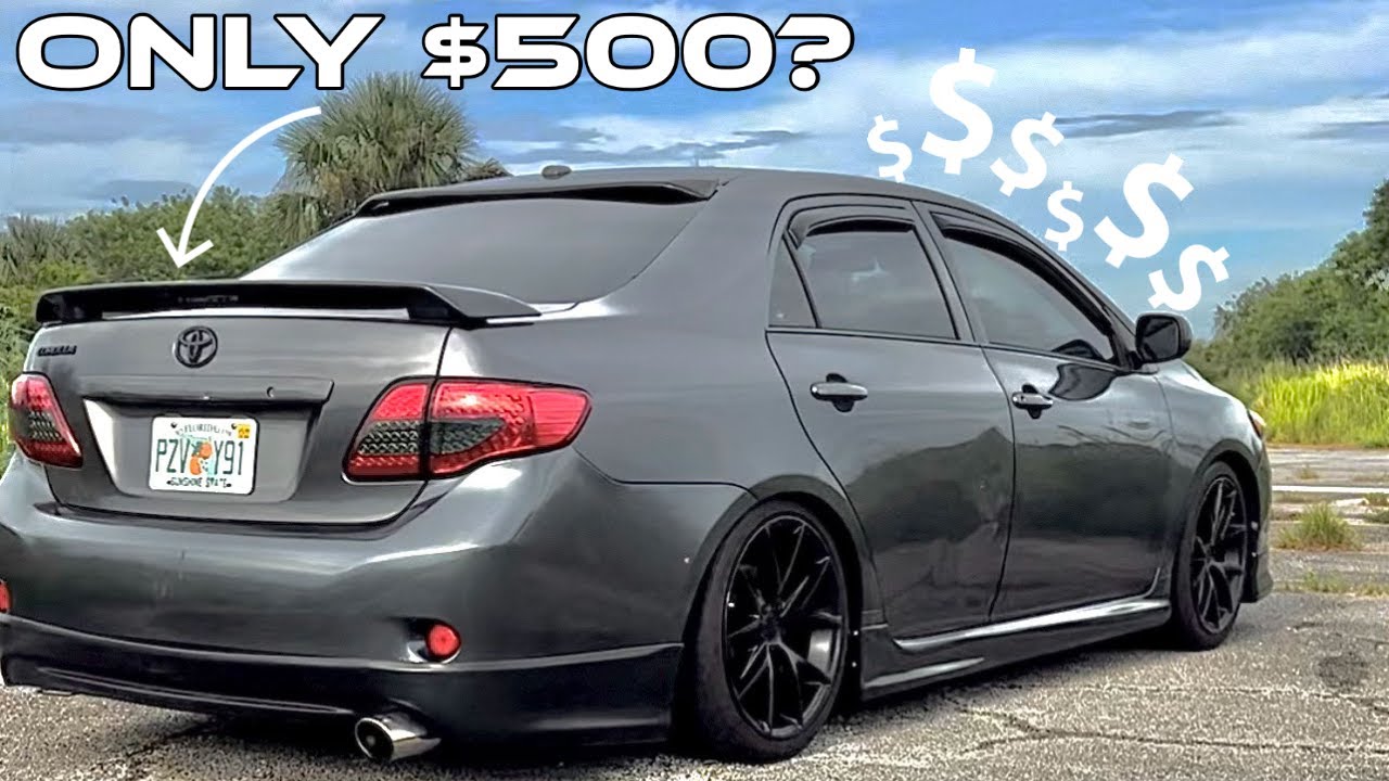 Как потратить первые 500 долларов на COROLLA?