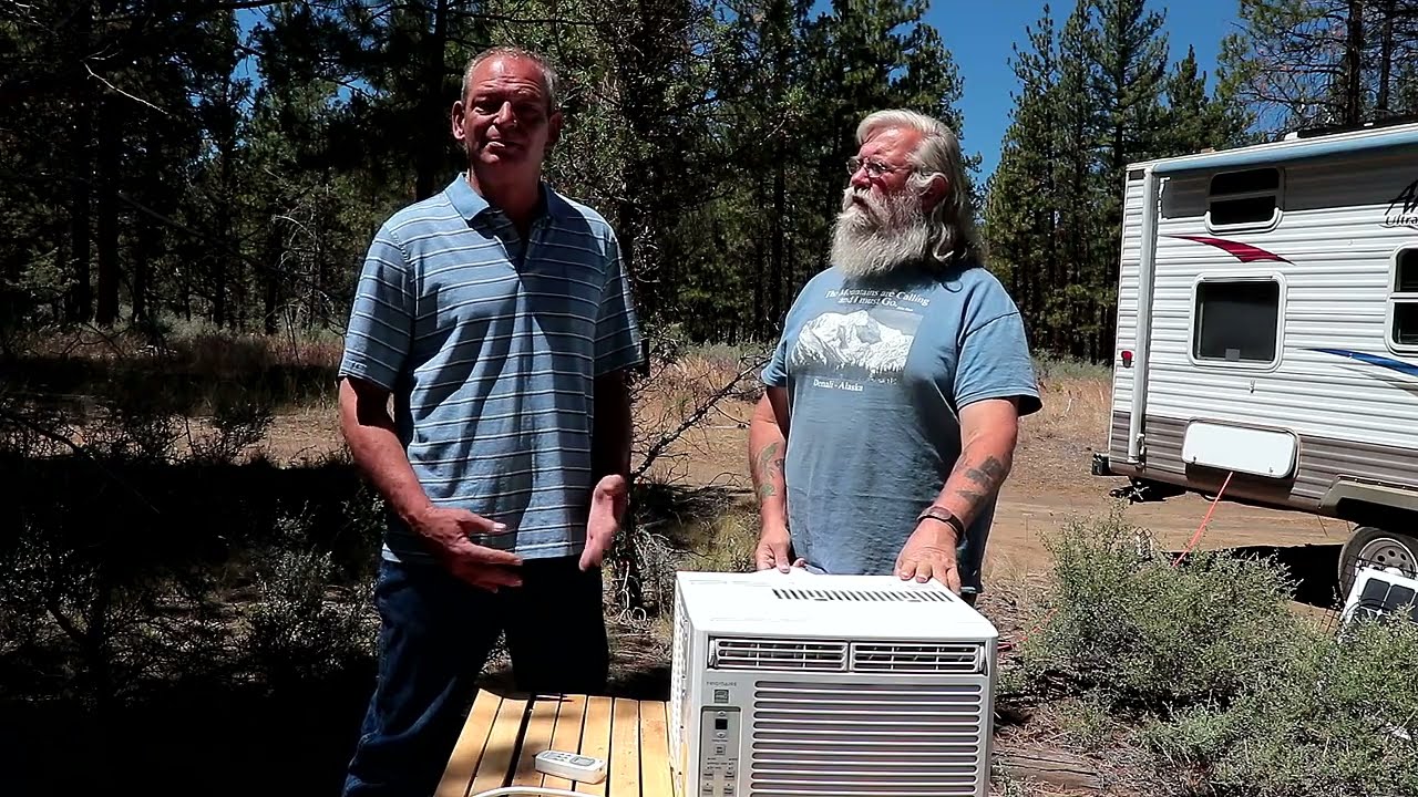 RV Tour Living Off-Grid  in an RV with AC!