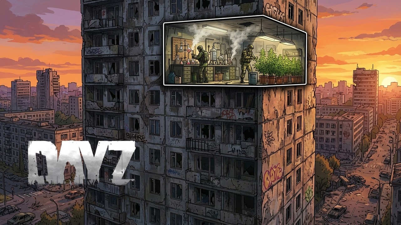 How We Built Dayz's Most Profitable Drug Lab (Movie)