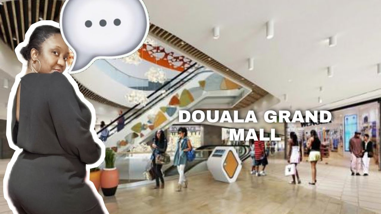 DOUALA GRAND MALL : ma chute horrible sur l'escalator⛔😄(le plus grand centre commercial de Douala)