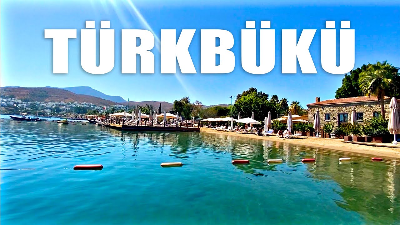 BODRUM TÜRKBÜKÜ TURU - BODRUM TURKBUKU WALKING TOUR RELAX   MUGLA TURKEY 4K#türkbükü#bodrum#muğla