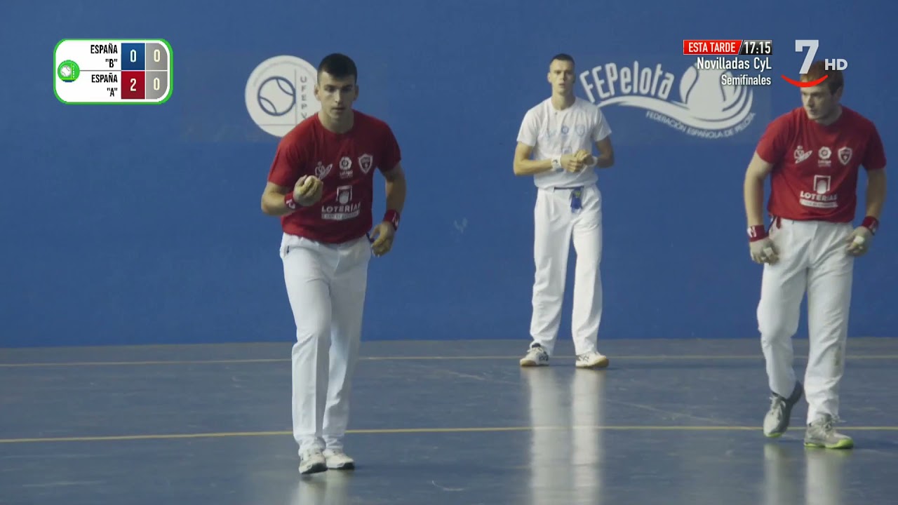 CyL en Juego.- Pelota a mano | Campeonato de Europa Sub23. Frontón 36 MTS. Selección nacional