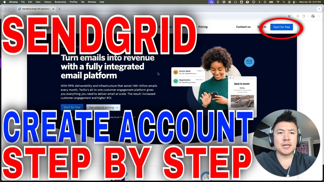 ✅  How To Sign Up Create SendGrid Account🔴
