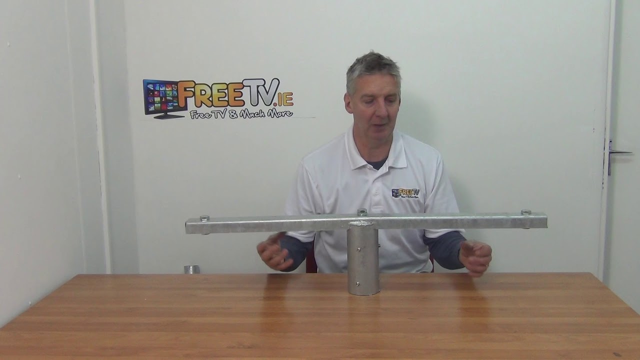 Double / Treble Floodlight Bracket For 76mm Light Post Column