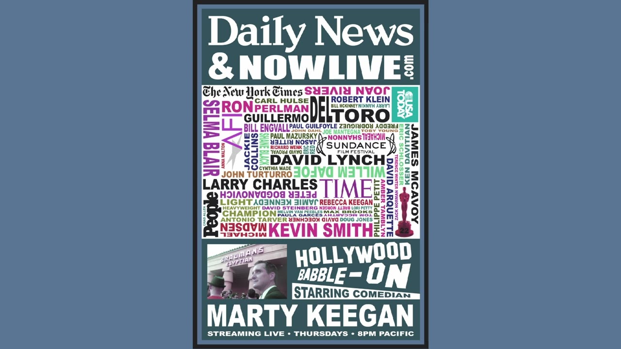 Academy Award & 14-Time Emmy Nominee Writer/Dir. Terence Winter Talks With Comedian Marty Keegan