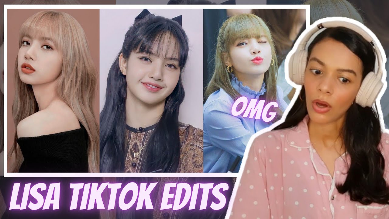LISA (Blackpink) Tiktok Edits Compilation - REACTION 💖