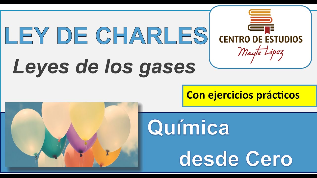 Ley de CHARLES. Presi&oacute;n constante