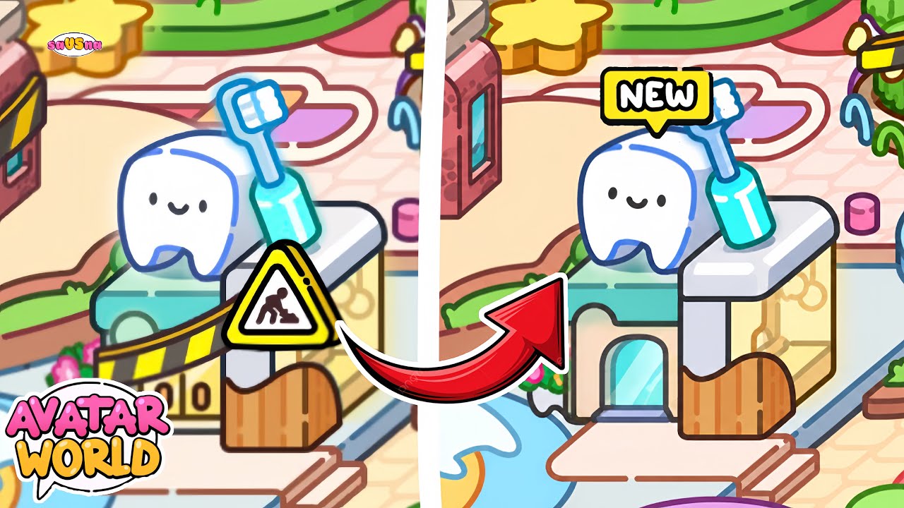 NEW! 🦷 UNLOCK THE SECRET DENTAL CLINIC! 🤯 NEW HIDDEN SECRET IN AVATAR WORLD