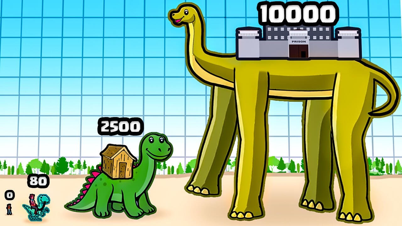 Can I Grow the STRONGEST DINOSOUR BASE?
