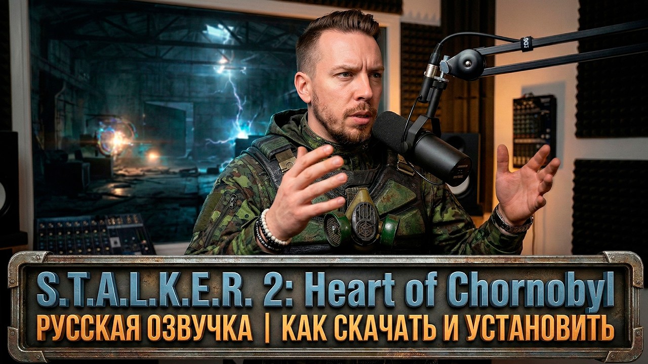 РУССКАЯ ОЗВУЧКА ДЛЯ STALKER 2 Heart of Chornobyl