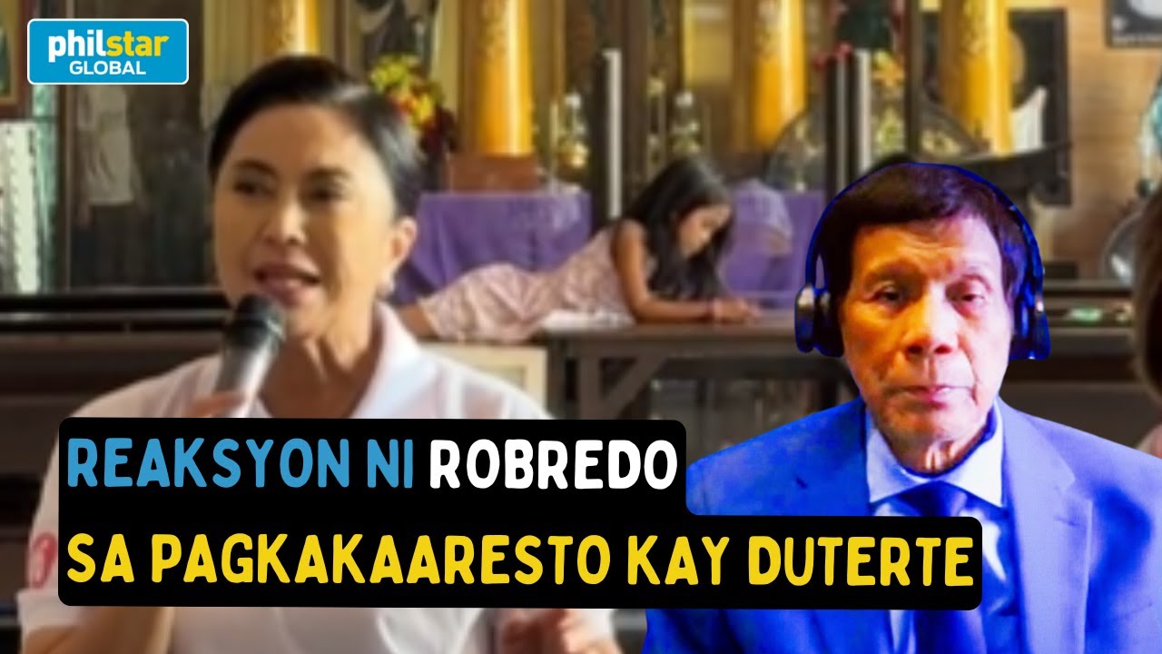 Leni Robredo: Pagharap ni Rodrigo Duterte sa ICC, yan ang 'due process'