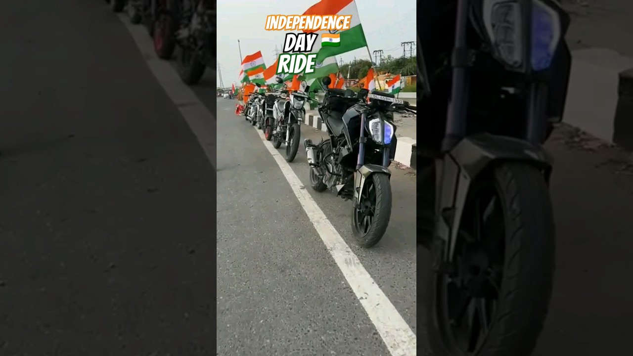 Sunday Freedom Ride🇮🇳 | Independence Day Ride 🙌🇮🇳🏍 #bikeride #sundayride #independenceday #india