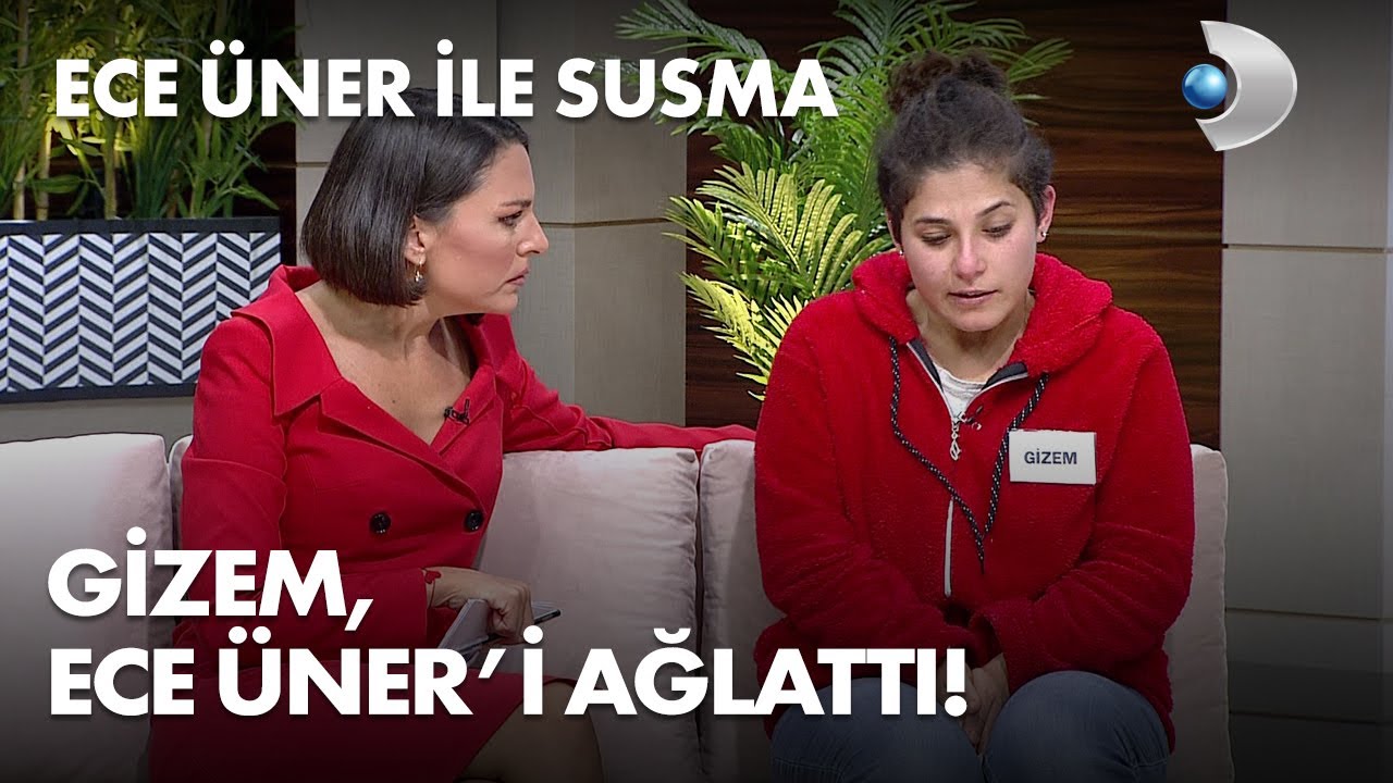 Gizem'in anlatamadıkları Ece Üner'i ağlattı! - Ece Üner ile Susma 45. Bölüm