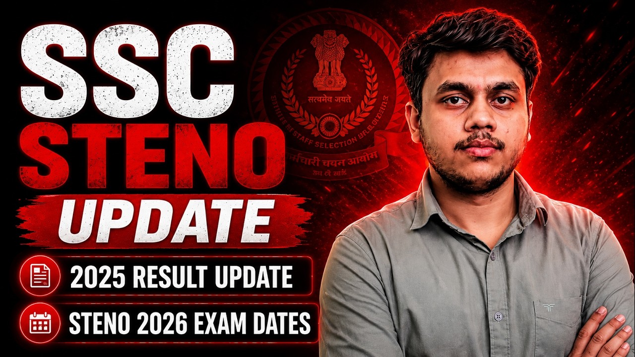 SSC STENO 2025 Final Result Update | SSC STENO 2026 Exam Date | Steno 2025 FRTA