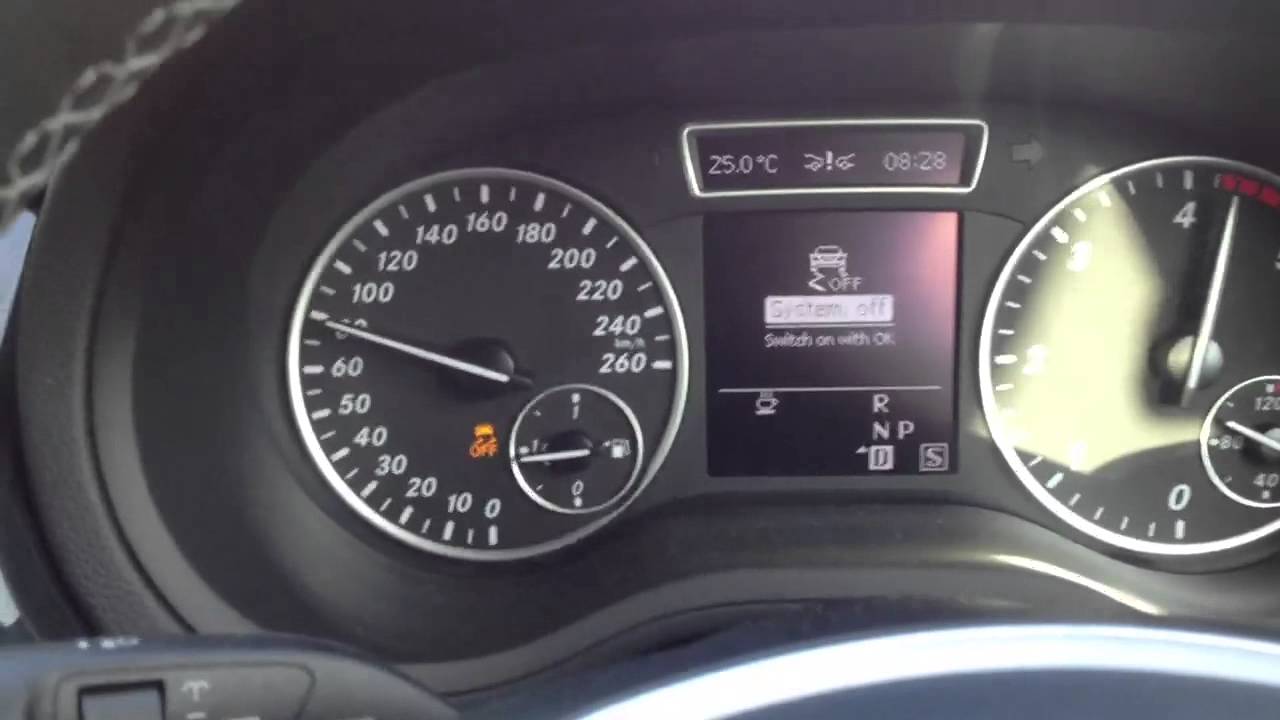 2013 Mercedes B200 CDI acceleration 0-100km/h