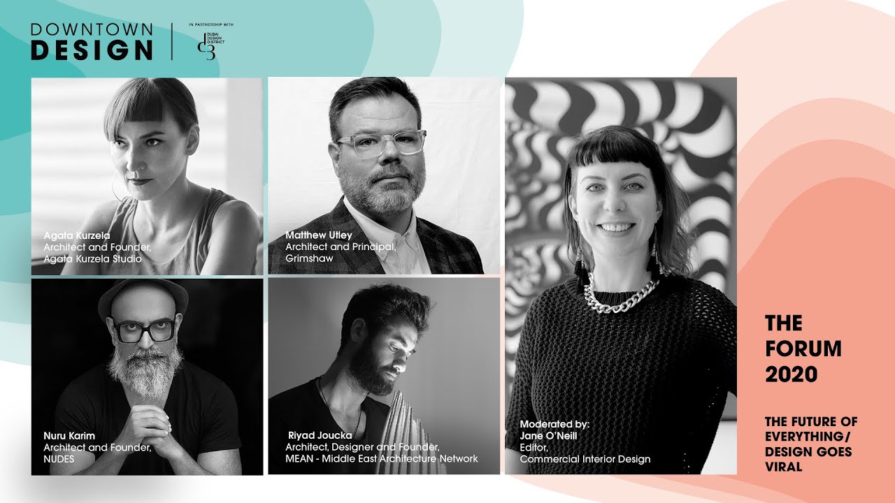 The Future of Everything / Design goes Viral - Downtown Design 2020 Talks Programme