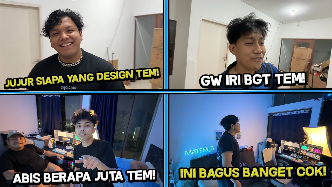 Reaksi Anak Brutal Liat Kamar Terbaik Gw Di GH Brutal Yang Baru- Room Tour