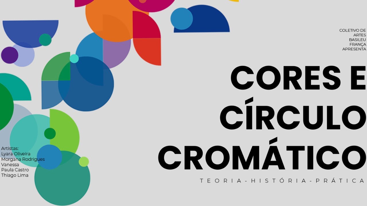 Live: Cores e círculo cromático - teoria, história e prática