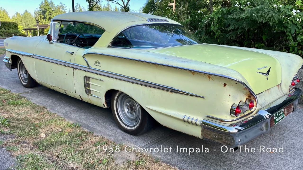 1958 Chevrolet Impala 348 Tri-Power - Driving