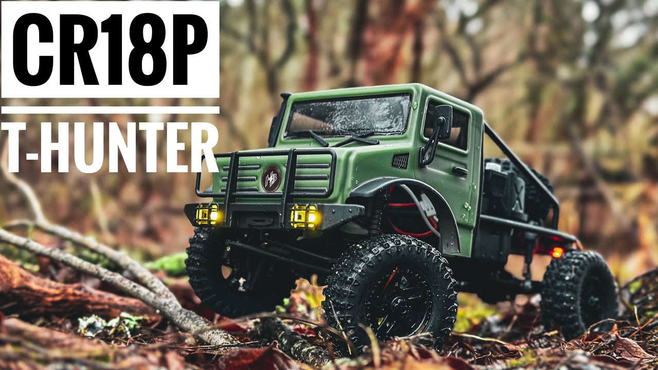 NEW Hobby Plus CR18P Trail Hunter - 1/18 RTR Crawler - Review, Crawling & More!!