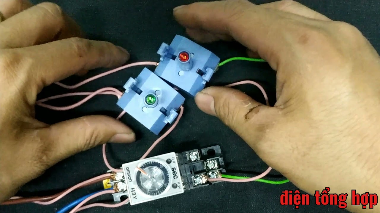 timer H3Y-2-C | nguyên lý hoạt động rơle thời gian H3Y-2-c