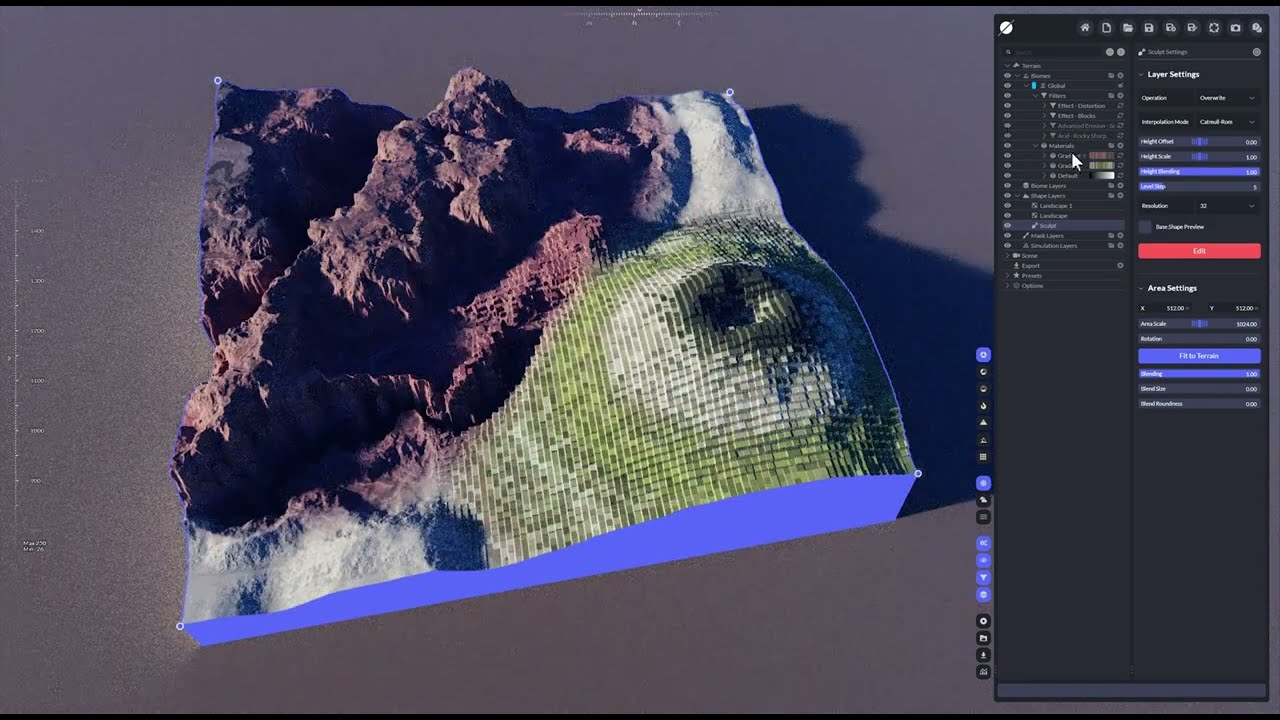World Creator - Landscape Layer