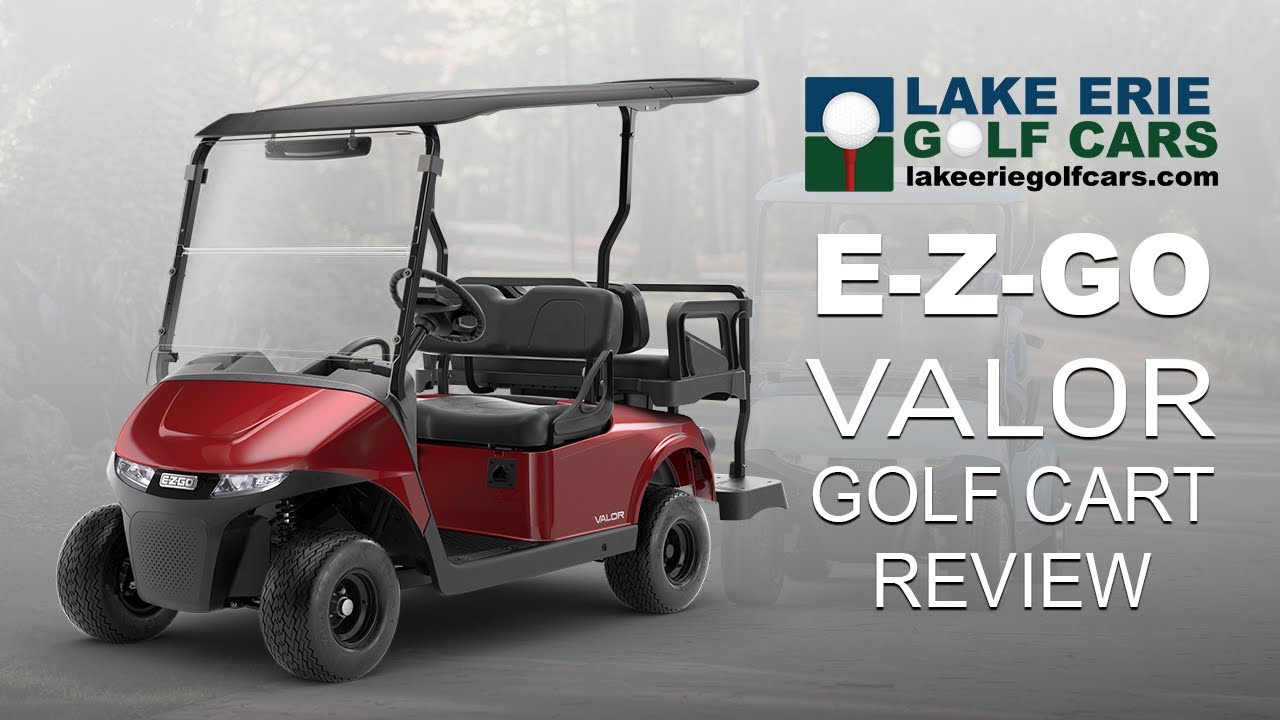 2025 E-Z-GO Valor Gas Golf Cart Review | Test Drive & Full Feature Breakdown - Lake Erie Golf Cars