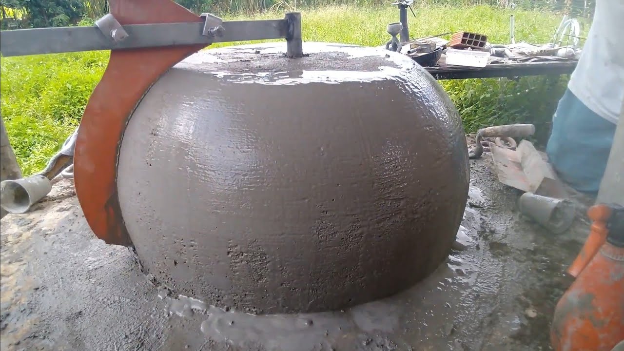 fazendo gabaritos da Engenhoca p fazer vasos de cimento