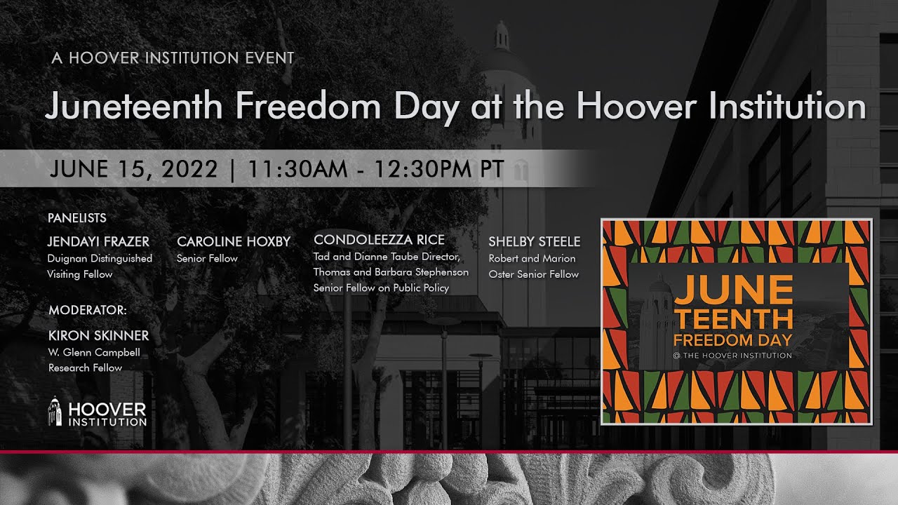 Hoover Fellows Commemorate Juneteenth Freedom Day