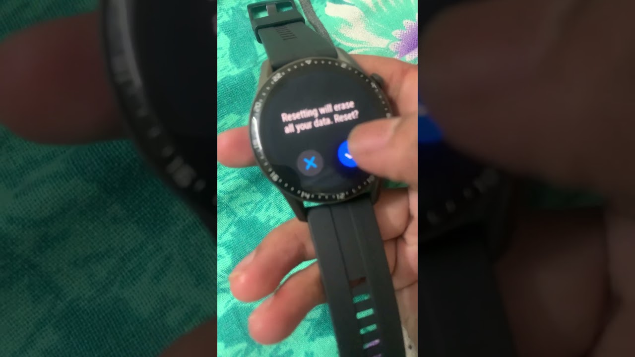 HUAWEI gt 2 watch not pairing and resetting problem
